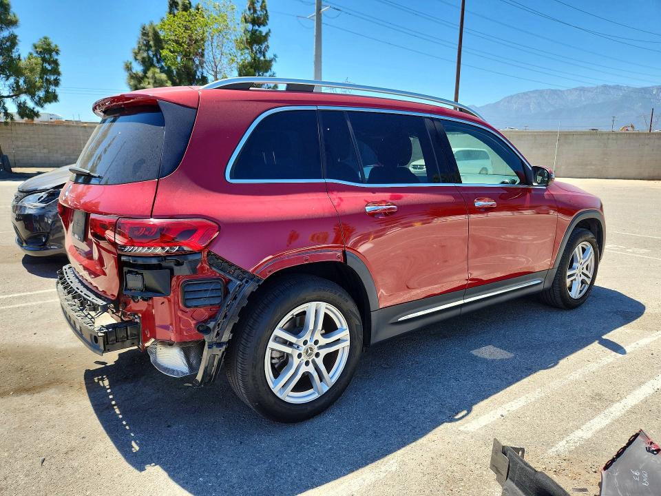 2020 Mercedes-benz Glb-class VIN W1N4M4GB8LW029034 COPART salvage auction — REAR END, CA - SALVAGE CERTIFICATE, sold $10,100 on 2026-07-16 (photo 3)