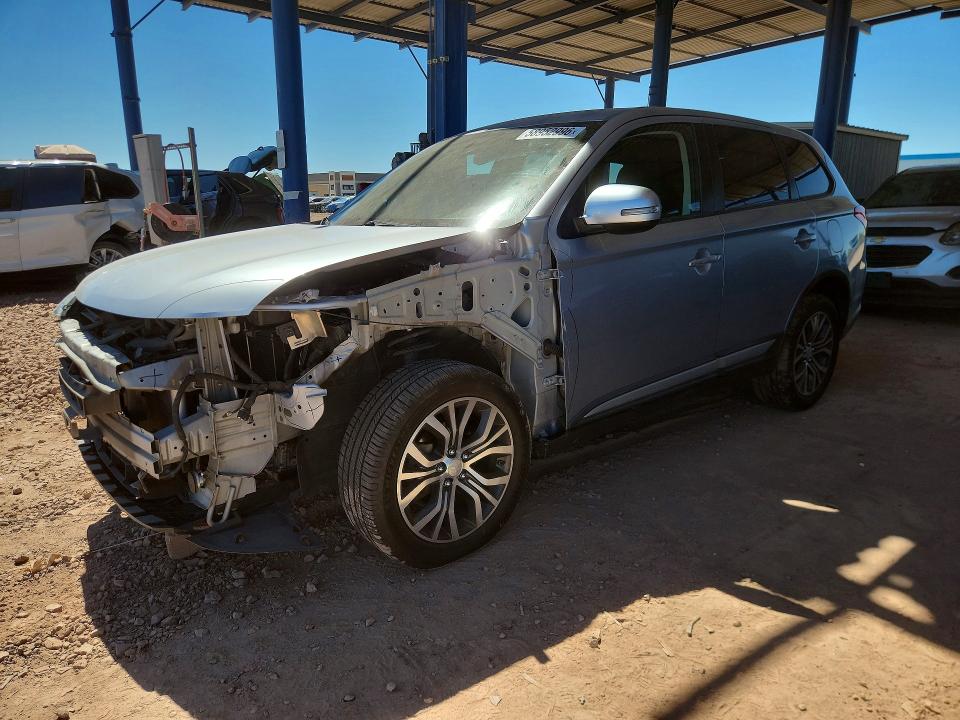2017 Mitsubishi Outlander VIN JA4AZ3A31HZ037242 COPART salvage auction — FRONT END, Fl - Cert Of Title Slvg Rebuildable, sold $2,650 on 2026-07-09 (photo 1)
