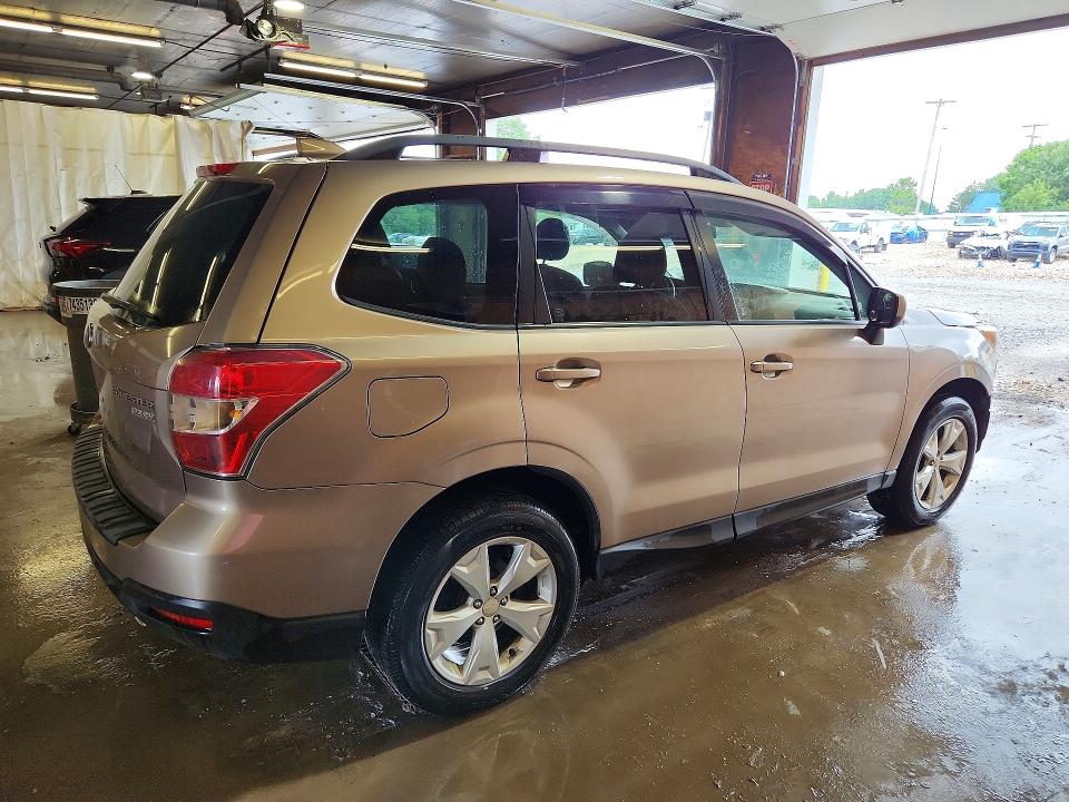 2016 Subaru Forester VIN JF2SJAGC2GH561387 COPART salvage auction — FRONT END, Pa - Certificate Of Salvage, sold $875 on 2026-07-16 (photo 3)