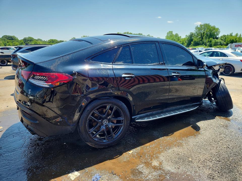 2021 Mercedes-benz Gle VIN 4JGFD6BB6MA199342 COPART salvage auction — FRONT END, CT - CERT OF TITLE-SALVAGE, sold $20,001 on 2026-08-12 (photo 3)