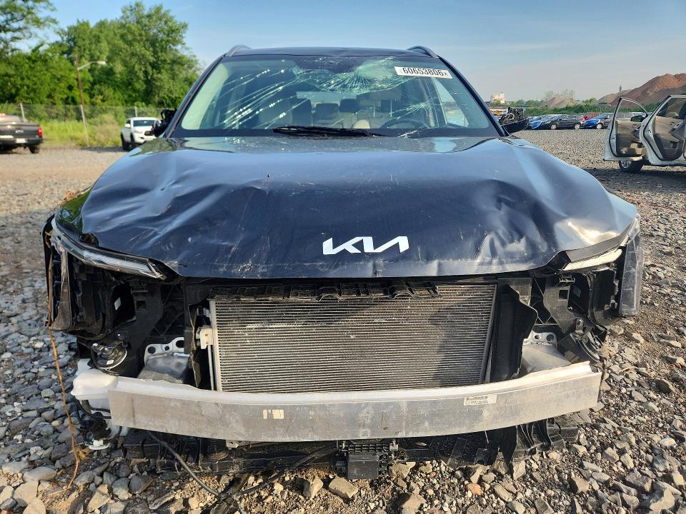 2025 Kia Sorento VIN 5XYRL4JC4SG355300 COPART salvage auction — FRONT END, Ny - Mv-907A Salvage Certificate, sold $7,300 on 2026-08-24 (photo 5)