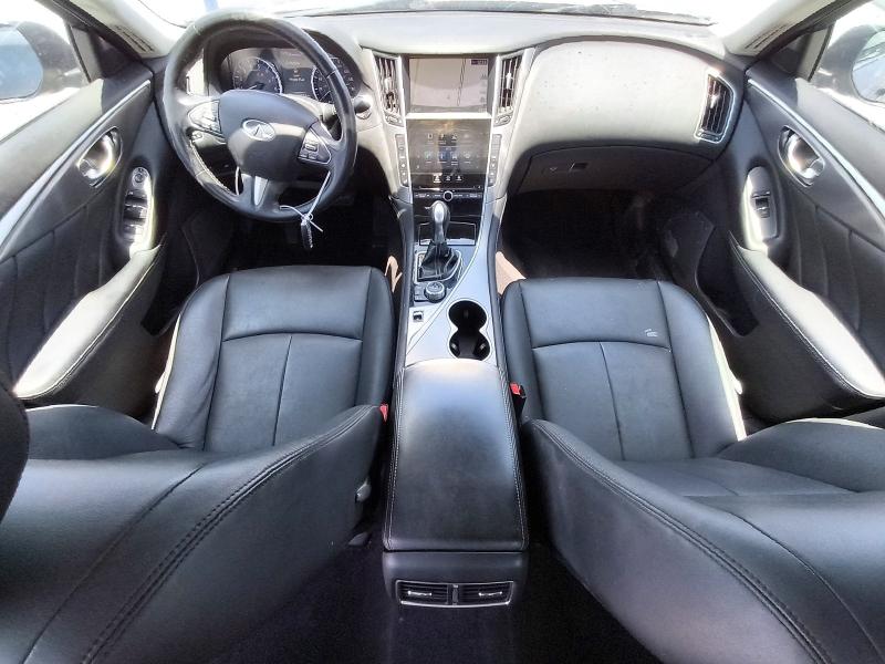 2017 Infiniti Q50 VIN JN1EV7AR4HM841176 COPART salvage auction — MECHANICAL, Fl - Certificate Of Title (P), sold $40 on 2026-07-30 (photo 8)