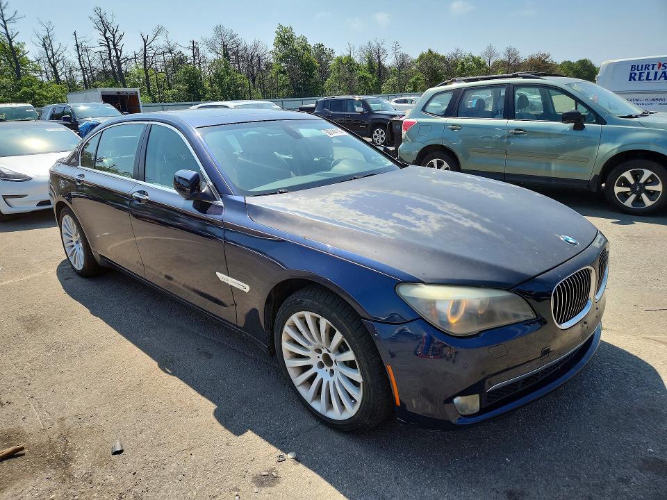 2012 BMW 7er VIN WBAKC8C54CC436680 COPART salvage auction — MINOR DENT/SCRATCHES, Ny - Certificate Of Title, sold $1,000 on 2026-07-22 (photo 4)
