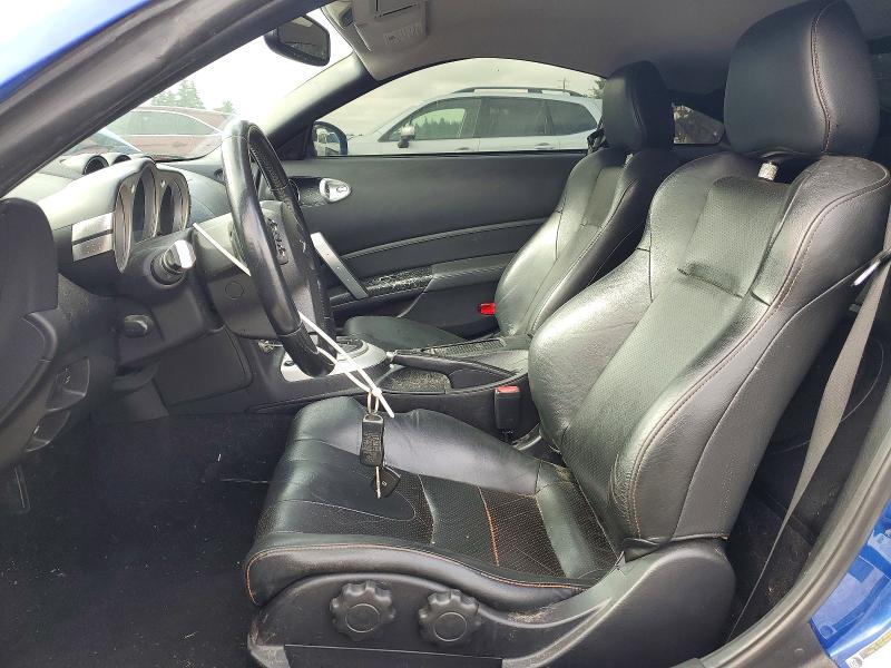 2007 Nissan 350z VIN JN1BZ34D37M507039 COPART salvage auction — FRONT END, Wa - Cert Of Ownership-Rebuilt, sold $725 on 2026-07-09 (photo 7)