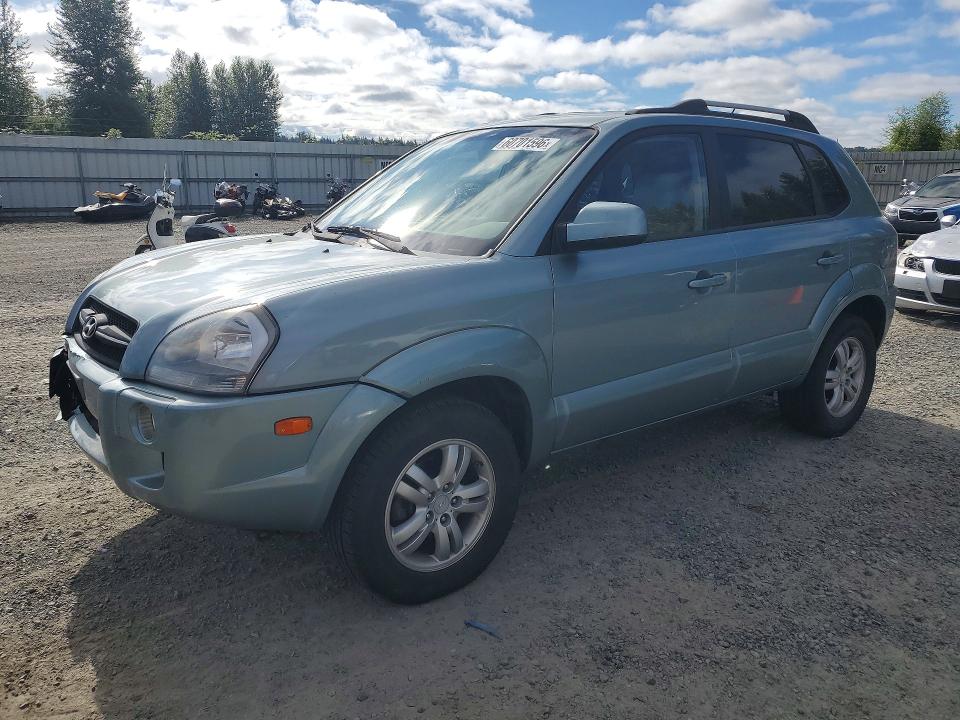 2007 Hyundai Tucson VIN KM8JN72D97U486241 COPART salvage auction — FRONT END, Wa - Bill Of Sale, sold $60 on 2026-07-27 (photo 1)