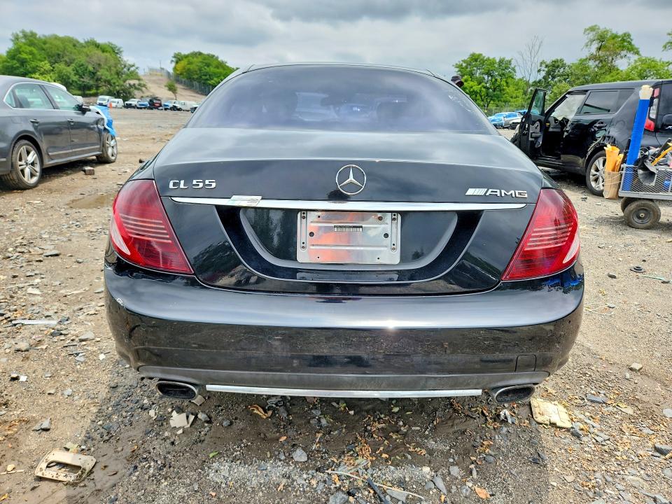 2007 Mercedes-benz Cl-class VIN WDDEJ71XX7A006731 COPART salvage auction — MINOR DENT/SCRATCHES, WV - CERTIFICATE OF TITLE, sold $8,100 on 2026-07-28 (photo 6)