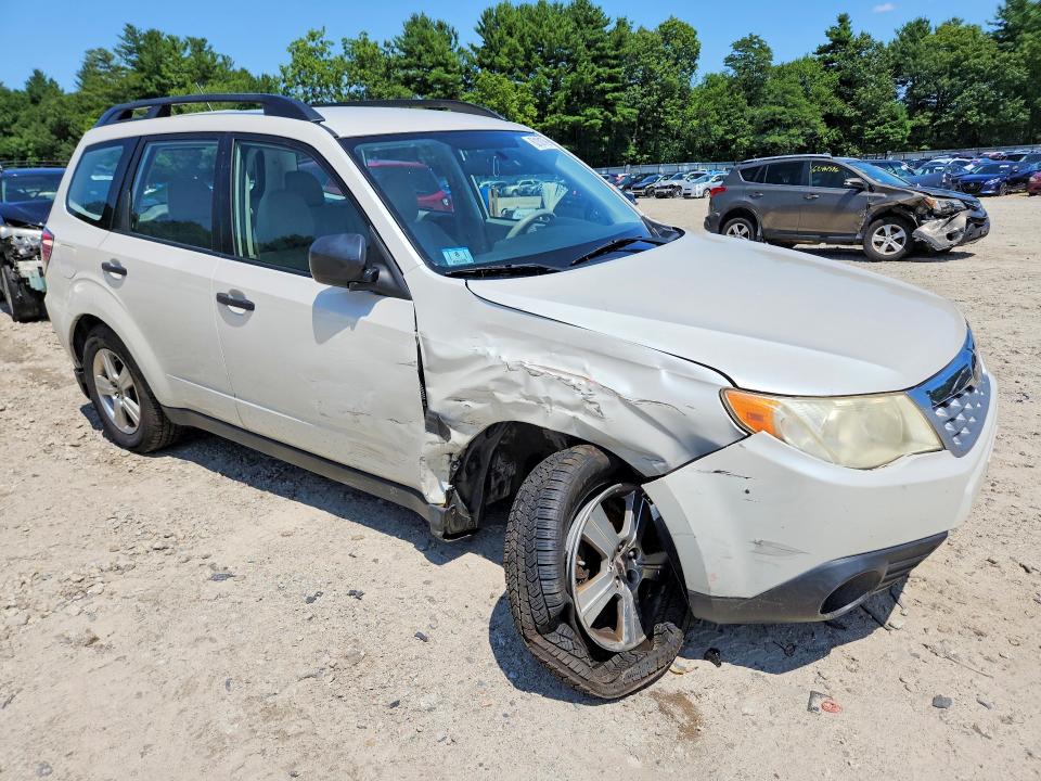 2011 Subaru Forester VIN JF2SHABC9BH723463 COPART salvage auction — FRONT END, Ma - Cert Of Title-Reconstrctd Coll, sold $375 on 2026-08-03 (photo 4)