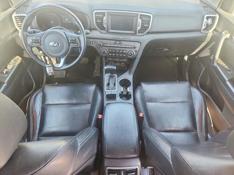 2017 Kia VIN KNDPN3ACXH7149660 COPART salvage auction — FRONT END, CA - SALVAGE CERTIFICATE, sold $2,700 on 2026-07-31 (photo 8)