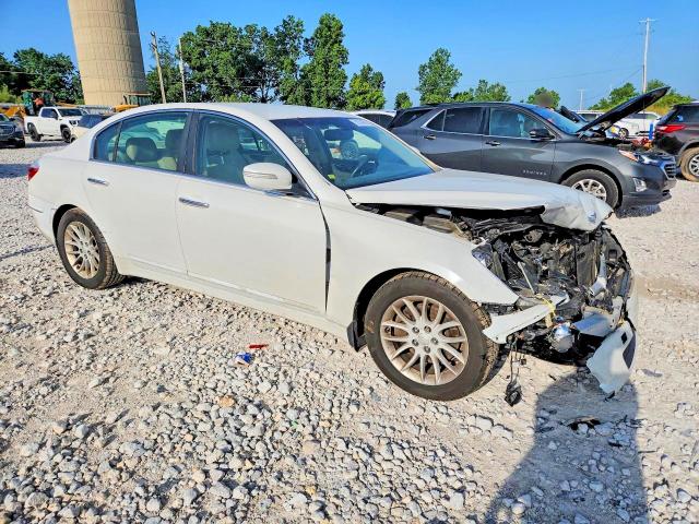 2011 Hyundai Genesis VIN KMHGC4DE4BU141180 COPART salvage auction — FRONT END, MI - CERTIFICATE OF TITLE, sold $275 on 2026-07-23 (photo 4)