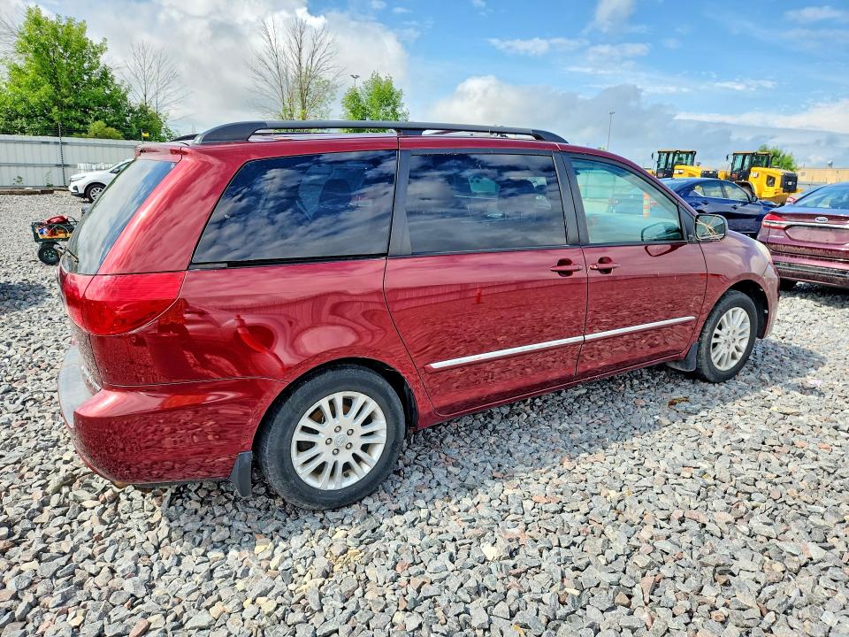 2008 Toyota Sienna VIN 5TDZK22C88S187579 COPART salvage auction — UNDERCARRIAGE, WI - CERTIFICATE OF TITLE, sold $775 on 2026-07-27 (photo 3)