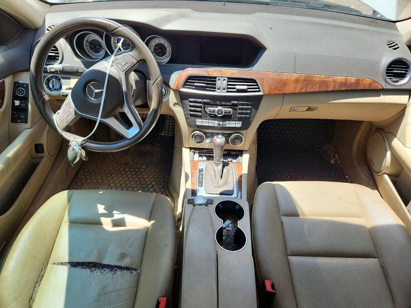 2014 Mercedes-benz VIN WDDGF8AB0ER307057 COPART salvage auction — FRONT END, Nm - Cert Of Title-Salvage, sold $650 on 2026-08-17 (photo 8)