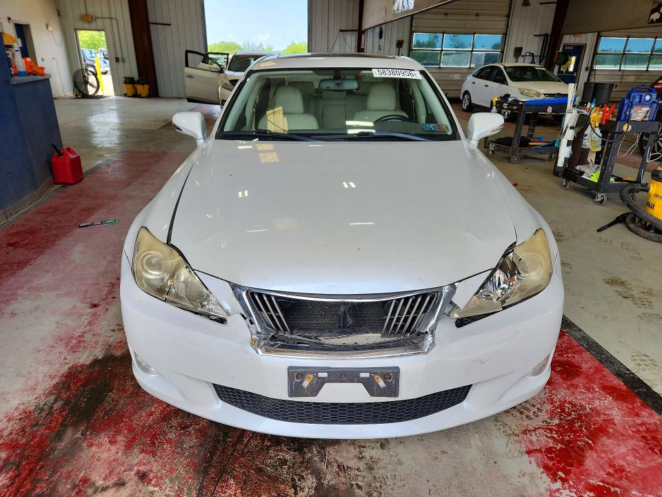 2009 Lexus Is VIN JTHCK262X92029839 COPART salvage auction — FRONT END, Pa - Certificate Of Salvage, sold $450 on 2026-07-20 (photo 5)
