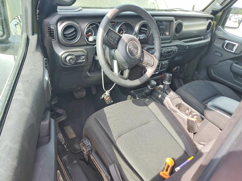 2023 Jeep Wrangler / VIN 1C4HJXAGXPW681554 COPART salvage auction — REAR END, Salvage Title, sold $550 on 2026-07-29 (photo 8)