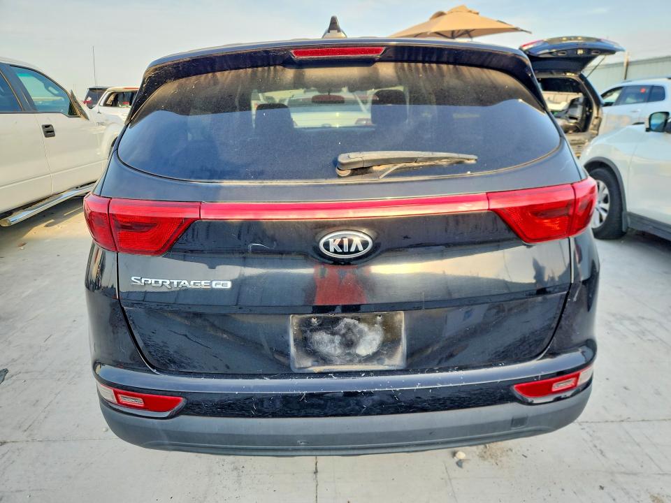 2018 Kia Sportage VIN KNDPM3AC7J7392870 COPART salvage auction — FRONT END, Tx - Certificate Of Title, sold $2,200 on 2026-07-31 (photo 6)