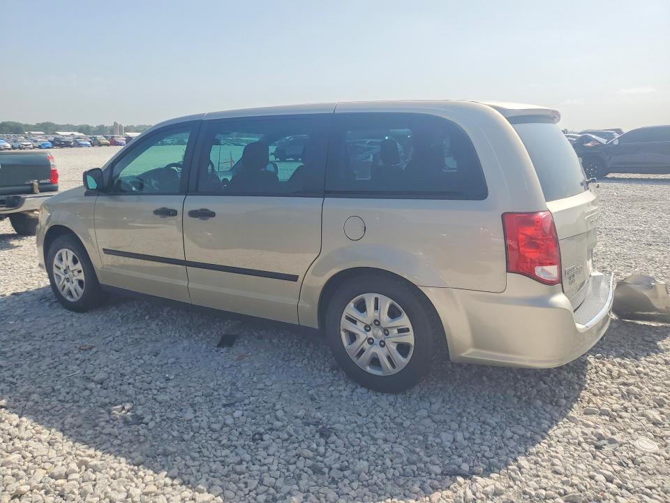 2016 Dodge Caravan VIN 2C4RDGBG9GR218954 COPART salvage auction — REAR END, Mi - Certificate Of Title, sold $2,050 on 2026-07-09 (photo 2)