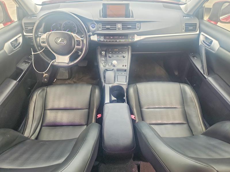 2012 Lexus Ct VIN JTHKD5BHXC2100384 COPART salvage auction — FRONT END, Tx - Salvage Vehicle Title, sold $1,650 on 2026-07-28 (photo 8)