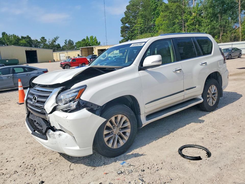 2014 Lexus Gx VIN JTJBM7FX1E5081592 COPART salvage auction — FRONT END, NC - SALVAGE CERTIFICATE OF TITLE, sold $8,000 on 2026-07-31 (photo 1)