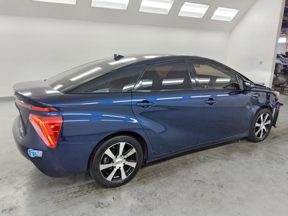 2020 Toyota Mirai VIN JTDBVRBD5LA008155 COPART salvage auction — FRONT END, CA - CERTIFICATE OF TITLE, sold $175 on 2026-07-28 (photo 3)