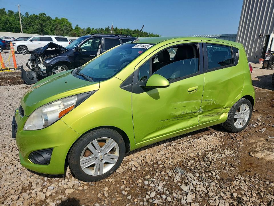 2013 Chevrolet Spark VIN KL8CD6S94DC568247 COPART salvage auction — SIDE, Wi - Junked Vehicle Bill Of Sale, sold $250 on 2026-07-27 (photo 1)