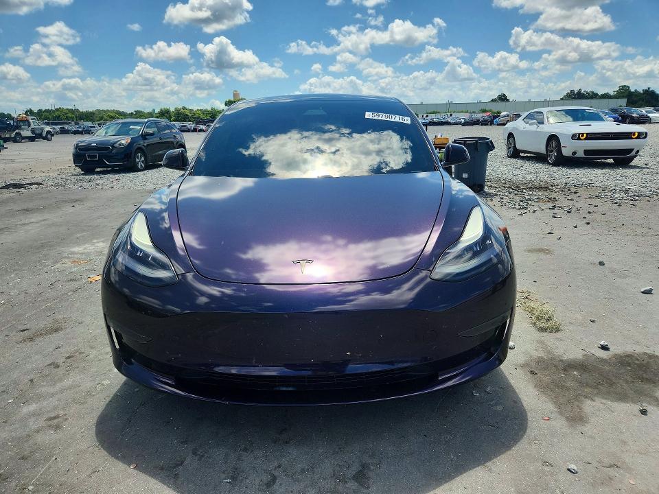 2019 Tesla Model 3 VIN 5YJ3E1EB4KF469112 COPART salvage auction — REAR END, Fl - Cert Of Title Slvg Rebuildable, sold $8,800 on 2026-07-15 (photo 5)