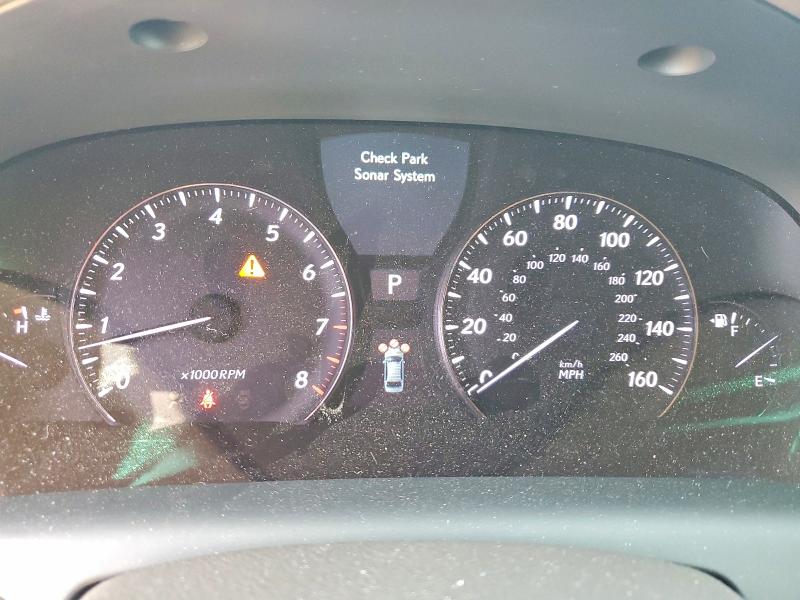2009 Lexus Ls 460 VIN JTHBL46F195085996 COPART salvage auction — FRONT END, Ca - Salvage Certificate, sold $1,100 on 2026-10-02 (photo 9)