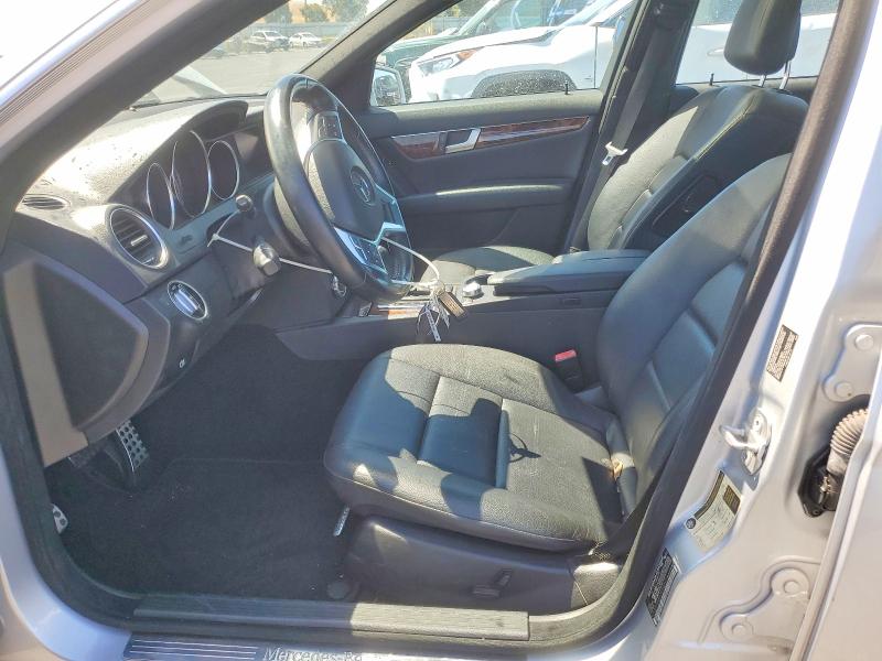 2012 Mercedes-benz C-klasse VIN WDDGF4HB9CR206062 COPART salvage auction — MECHANICAL, MT - DIS/DLR/EXP ONLY CLEAN TITLE, sold $575 on 2026-07-27 (photo 7)