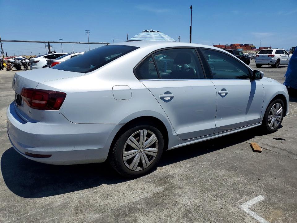 2017 Volkswagen Jetta VIN 3VW2B7AJ6HM389106 COPART salvage auction — NORMAL WEAR, Ca - Dis/Dlr/Exp Only Clean Title, sold $200 on 2026-07-24 (photo 3)