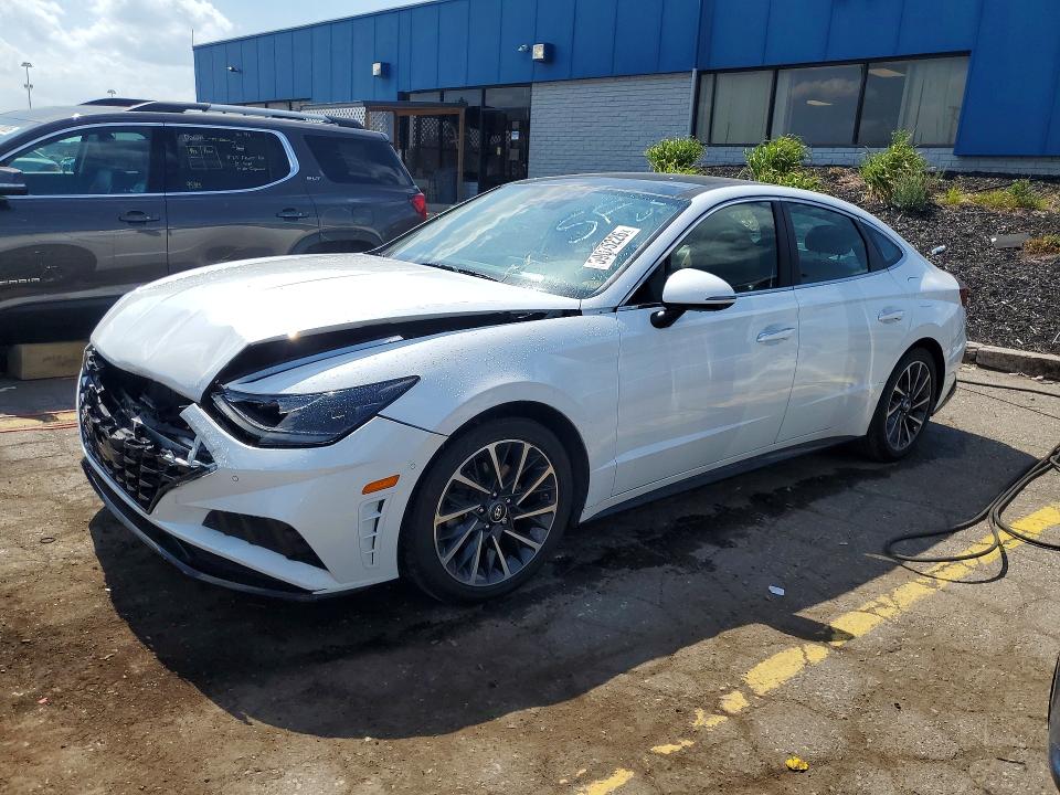 2020 Hyundai VIN 5NPEH4J25LH056593 COPART salvage auction — FRONT END, FL - CERT OF TITLE SLVG REBUILDABLE, sold $300 on 2026-07-28 (photo 1)