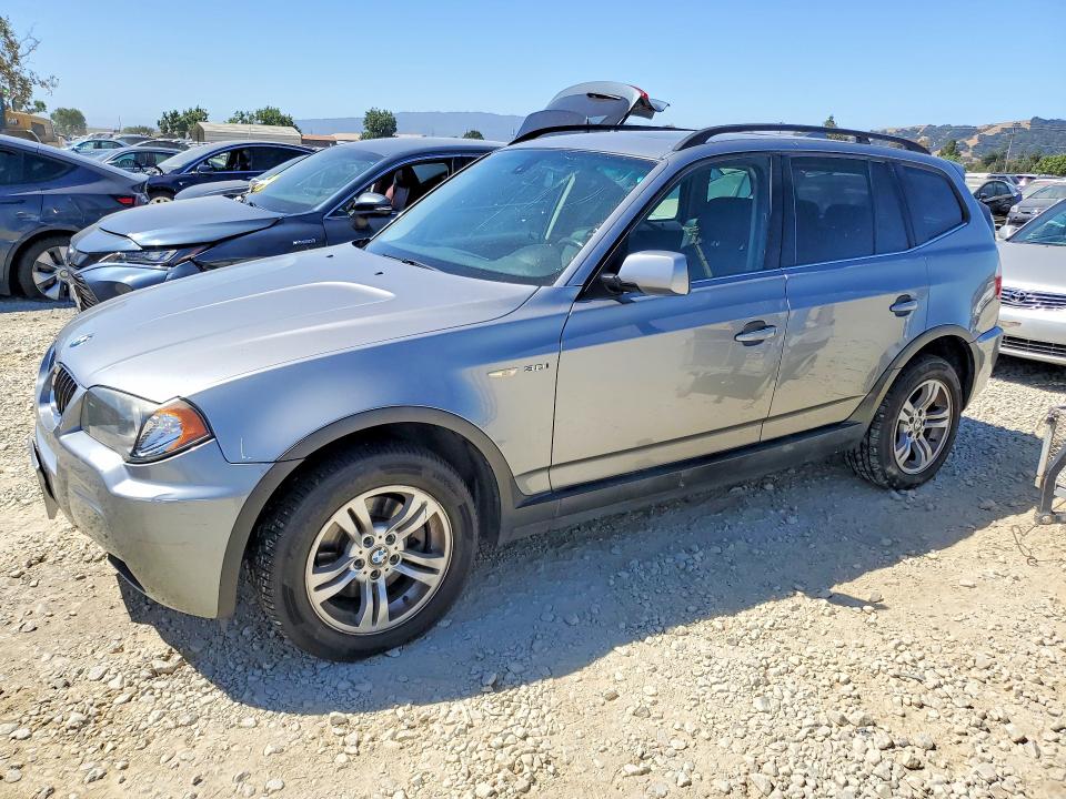2006 BMW X3 VIN WBXPA93446WD26006 COPART salvage auction — FRONT END, CA - SALVAGE CERTIFICATE, sold $225 on 2026-07-09 (photo 1)