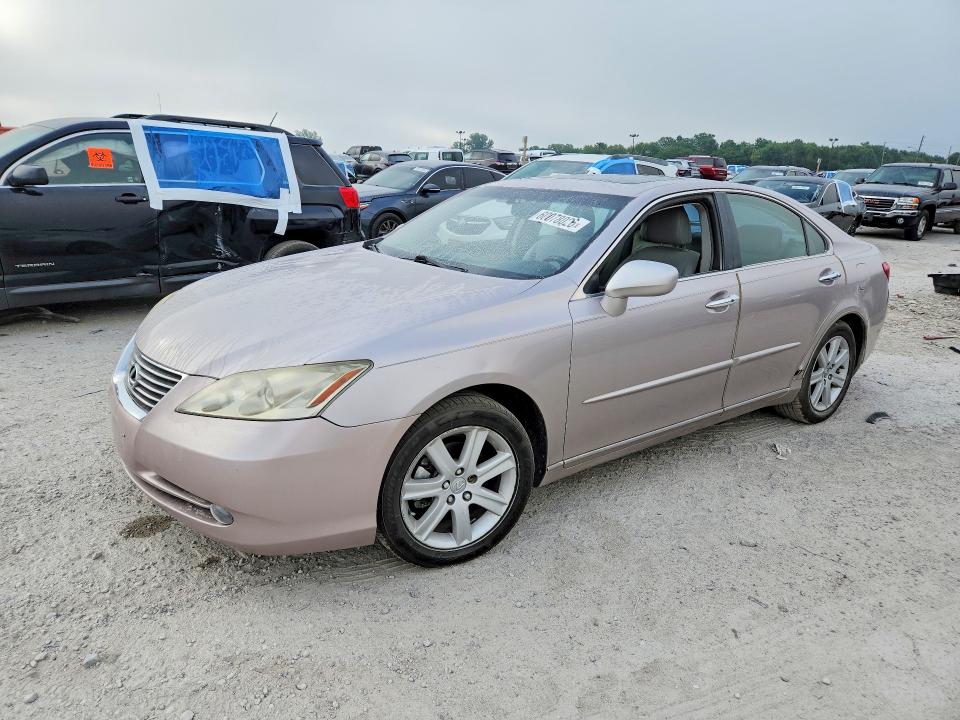 2008 Lexus Es 350 VIN JTHBJ46G282261792 COPART salvage auction — NORMAL WEAR, In - Certificate Of Title (P), sold $500 on 2026-07-31 (photo 1)