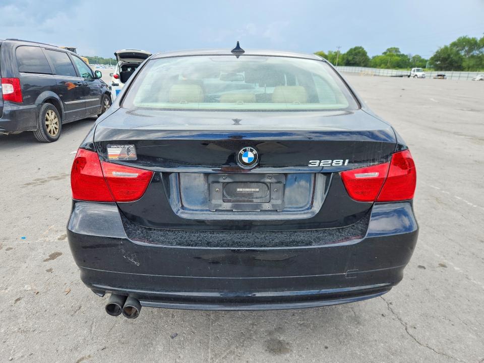 2009 BMW 3 series VIN WBAPH73539E127345 COPART salvage auction — FRONT END, Tn - Salvage Certificate, sold $150 on 2026-08-03 (photo 6)