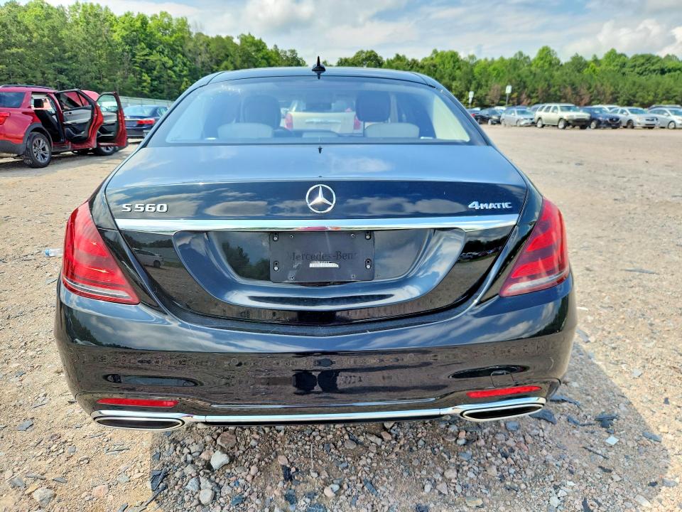 2018 Mercedes-benz S-klasse VIN WDDUG8GB2JA402610 COPART salvage auction — MINOR DENT/SCRATCHES, Va - Certificate Of Title (P), sold $16,400 on 2026-07-28 (photo 6)