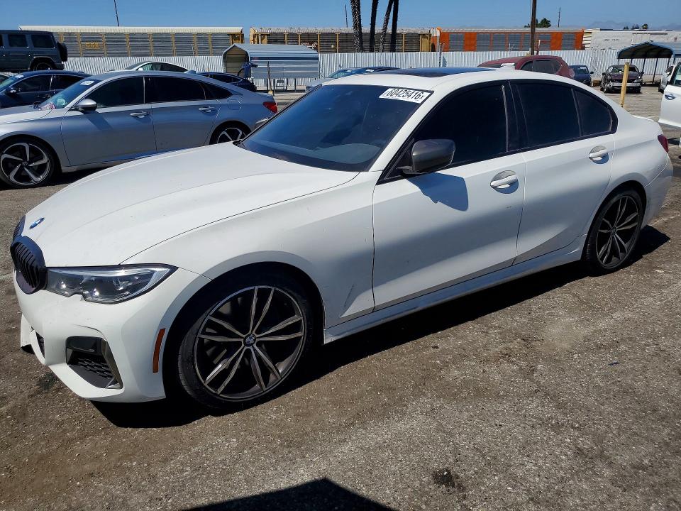 2020 BMW M3 VIN 3MW5U7J06L8B31636 — COPART salvage auction photo
