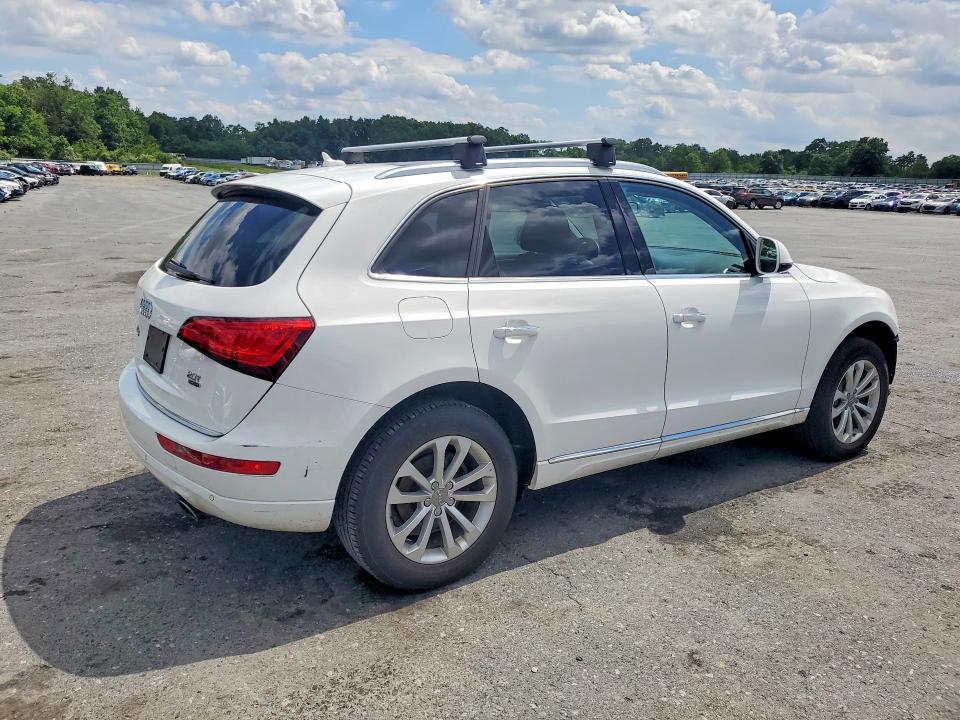 2016 Audi Q5 VIN WA1L2AFP6GA079061 COPART salvage auction — FRONT END, Pa - Certificate Of Salvage, sold $4,200 on 2026-07-14 (photo 3)