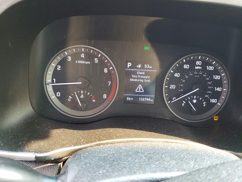 2019 Hyundai Tucson VIN KM8J23A42KU885326 COPART salvage auction — FRONT END, Ct - Cert Of Title-Salvage, sold $4,050 on 2026-07-23 (photo 9)