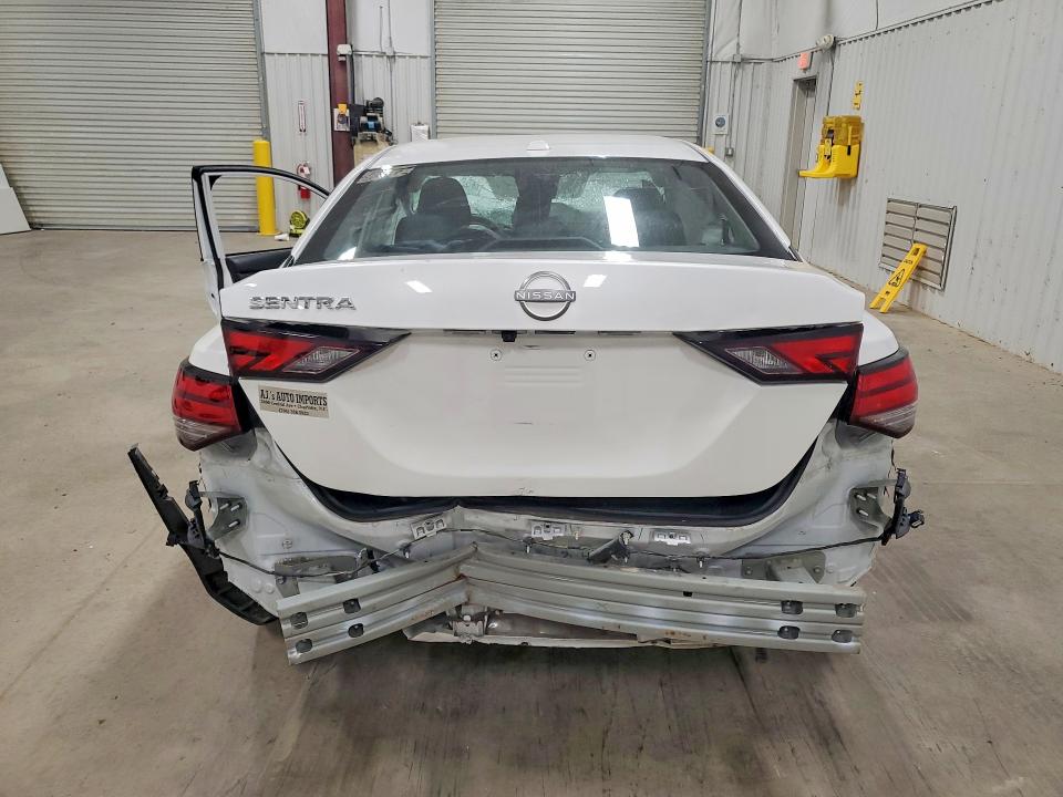 2025 Nissan Sentra VIN 3N1AB8CV6SY286923 COPART salvage auction — FRONT END, Nc - Dlr Only-Clean/Over 25% Damage, sold $175 on 2026-07-28 (photo 6)