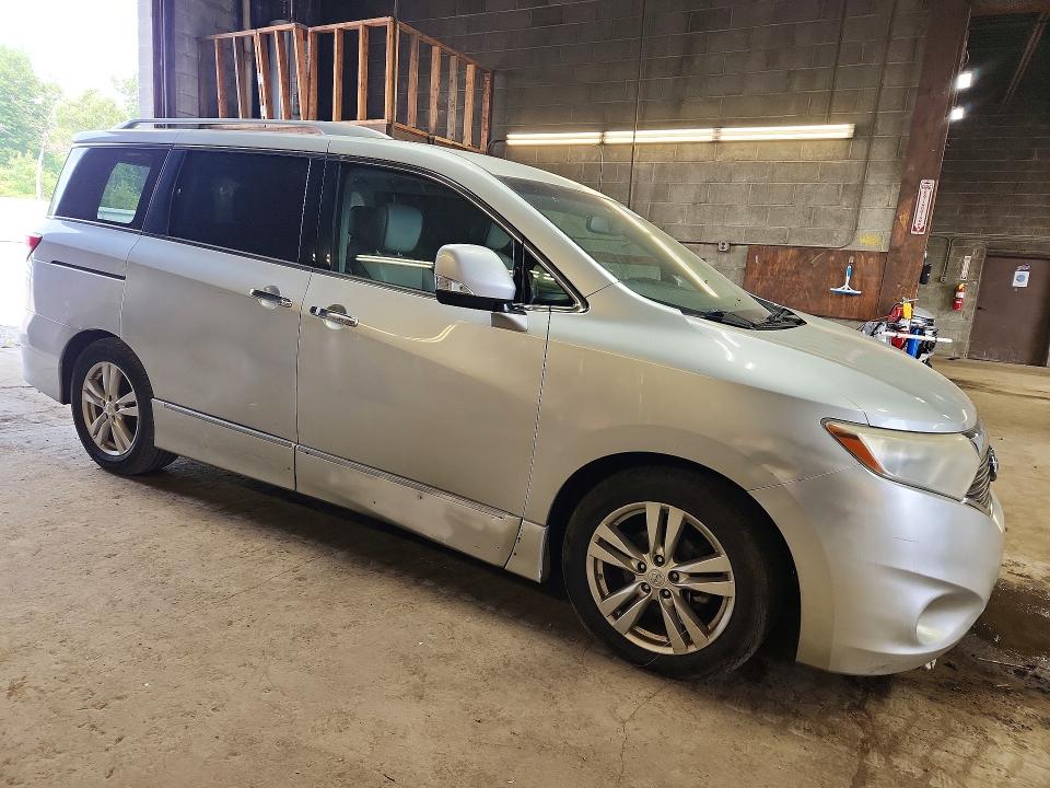 2011 Nissan Quest VIN JN8AE2KP5B9005788 COPART salvage auction — MINOR DENT/SCRATCHES, NY - CERTIFICATE OF TITLE, sold $325 on 2026-07-27 (photo 4)