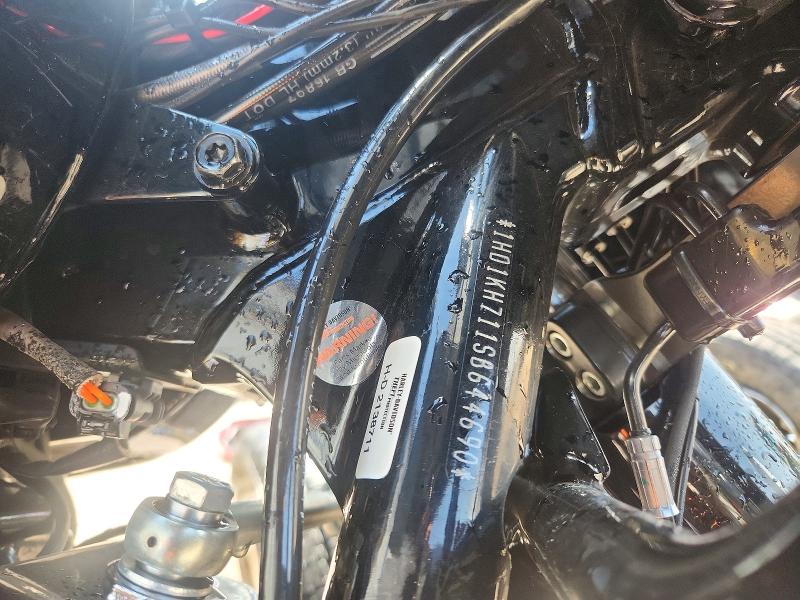 2025 Harley-davidson Fl VIN 1HD1KH711SB644690 COPART salvage auction — ROLLOVER, Nm - Cert Of Title-Salvage, sold $9,000 on 2026-09-24 (photo 8)