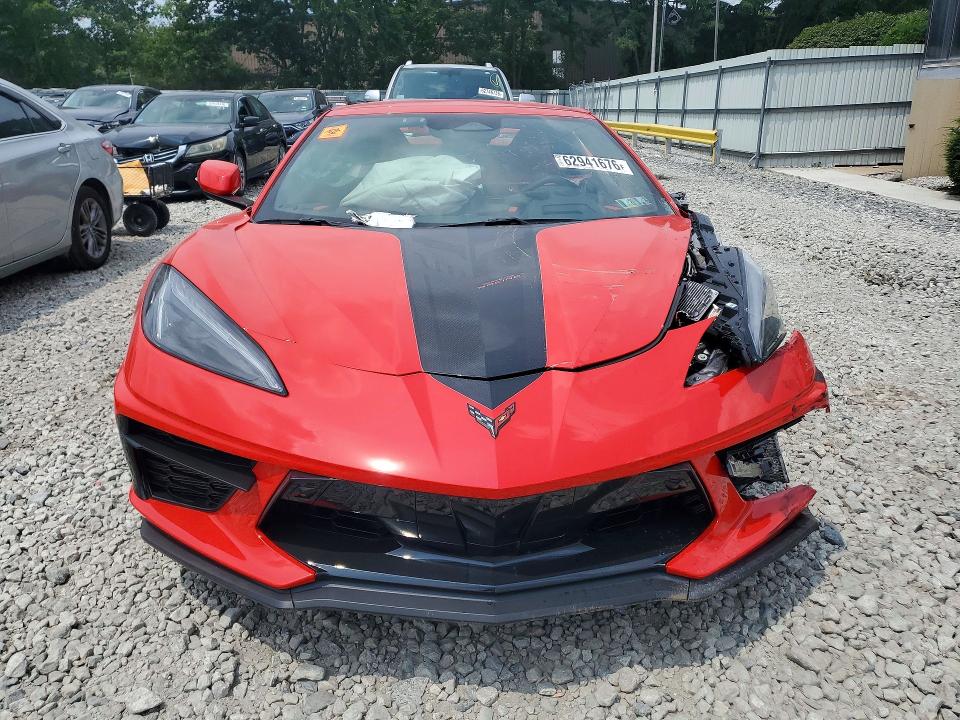 2024 Chevrolet Corvette VIN 1G1YB3D48R5101985 COPART salvage auction — FRONT END, Salvage Title, sold $16,700 on 2026-08-26 (photo 5)