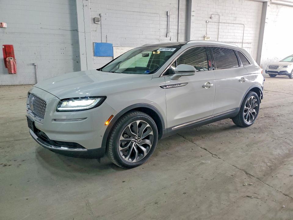 2022 Lincoln Nautilus VIN 2LMPJ8KP0NBL16234 COPART salvage auction — REAR END, Va - Cert Of Title - Salvage, sold $10,900 on 2026-08-19 (photo 1)
