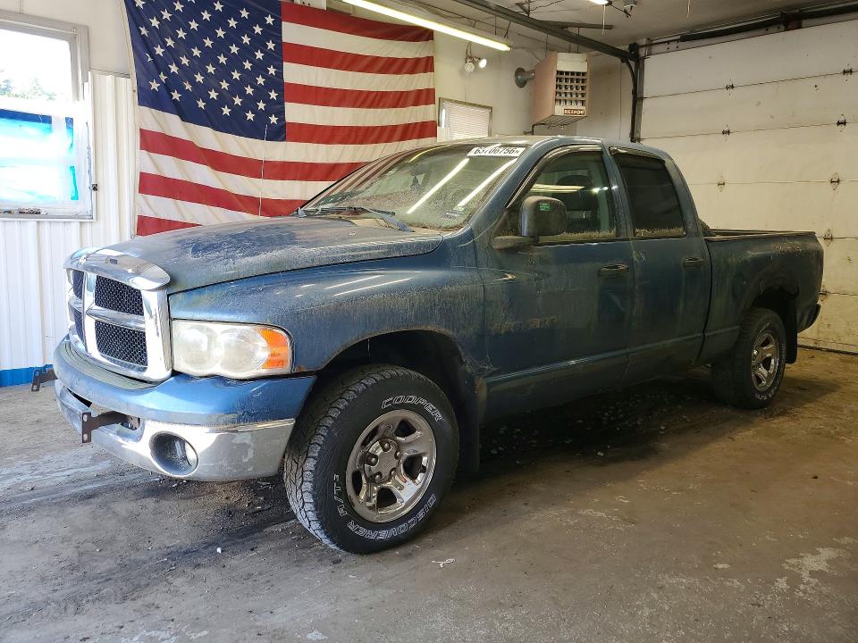 2002 Dodge Ram VIN 3D7HU18Z82G111061 COPART salvage auction — MINOR DENT/SCRATCHES, Me - Certificate Of Title, sold $450 on 2026-09-10 (photo 1)