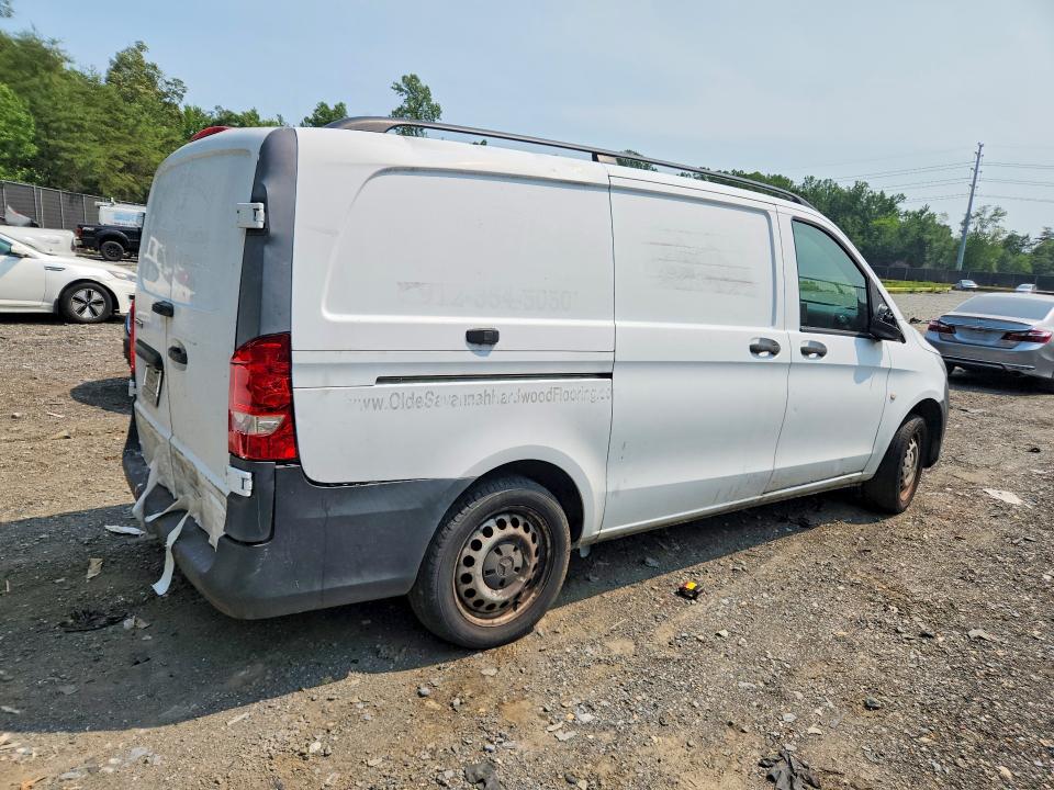 2016 Mercedes-benz Metris VIN WD3PG2EA9G3086290 COPART salvage auction — REAR END, Nj - Cert Of Title-Salvage, sold $2,550 on 2026-07-28 (photo 3)