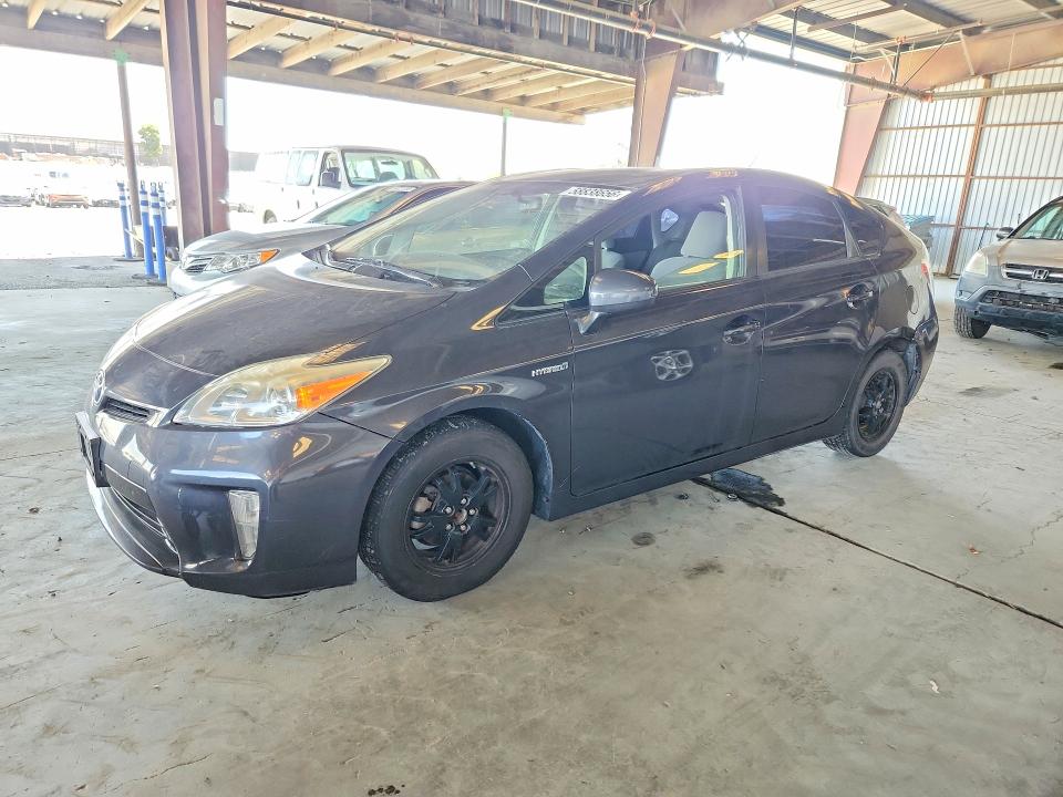 2015 Toyota Prius VIN JTDKN3DU4F0444449 COPART salvage auction — VANDALISM, Ca - Salvage Certificate, sold $1,350 on 2026-07-09 (photo 1)