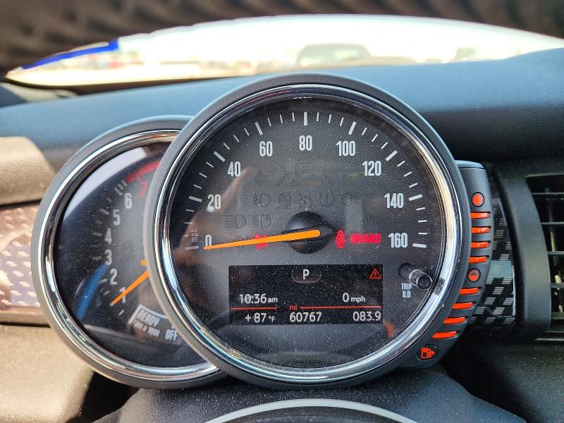 2017 Mini Cooper VIN WMWXU3C55H2D32642 COPART salvage auction — FRONT END, Salvage Title, sold $1,850 on 2026-07-30 (photo 9)