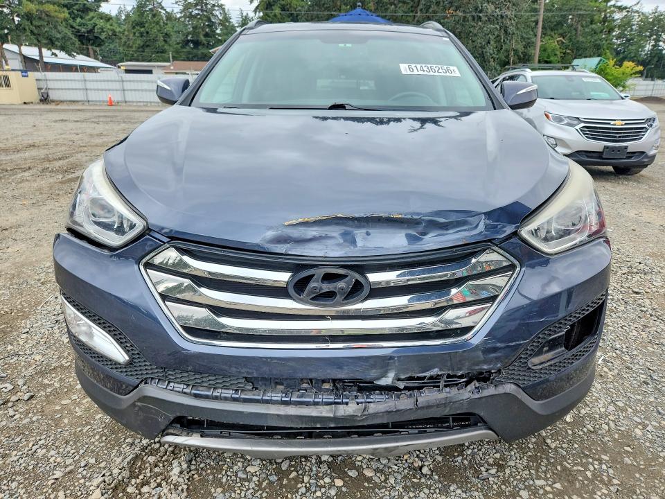 2013 Hyundai Santa fe VIN 5XYZUDLB0DG023441 COPART salvage auction — FRONT END, WA - BILL OF SALE, sold $1,450 on 2026-07-31 (photo 5)
