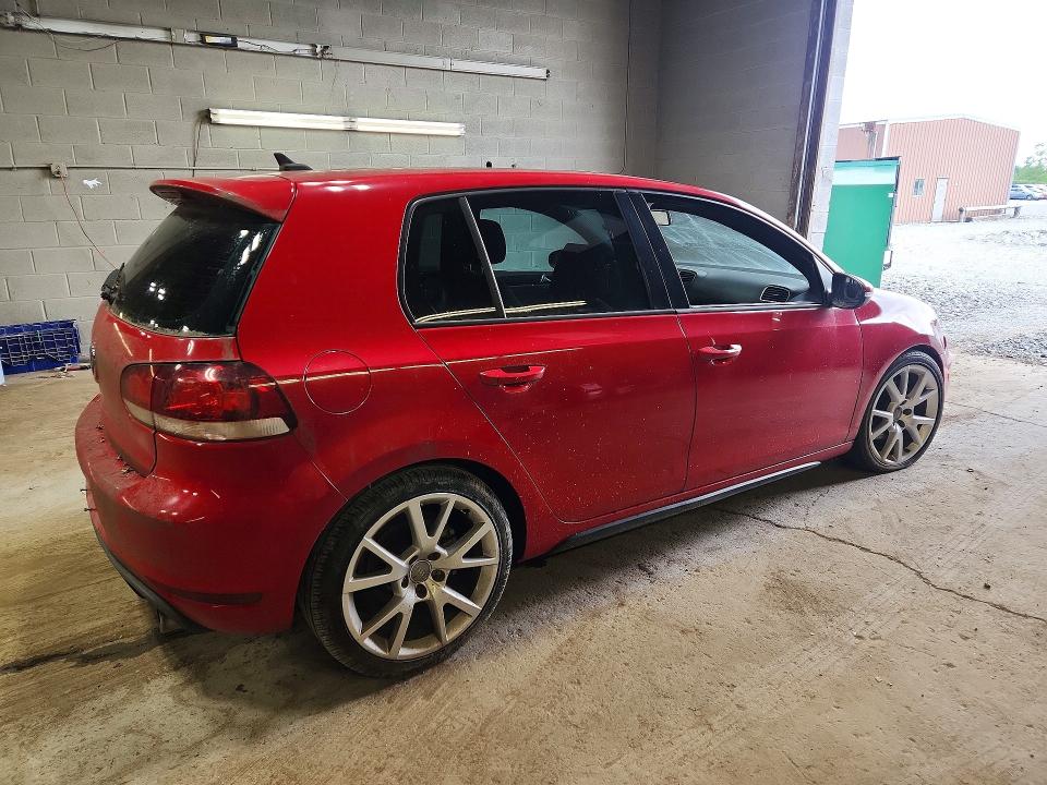 2012 Volkswagen Gti VIN WVWGD7AJ5CW241430 COPART salvage auction — WATER/FLOOD, Ny - Mv-907A Salvage Certificate (P), sold $400 on 2026-08-10 (photo 3)