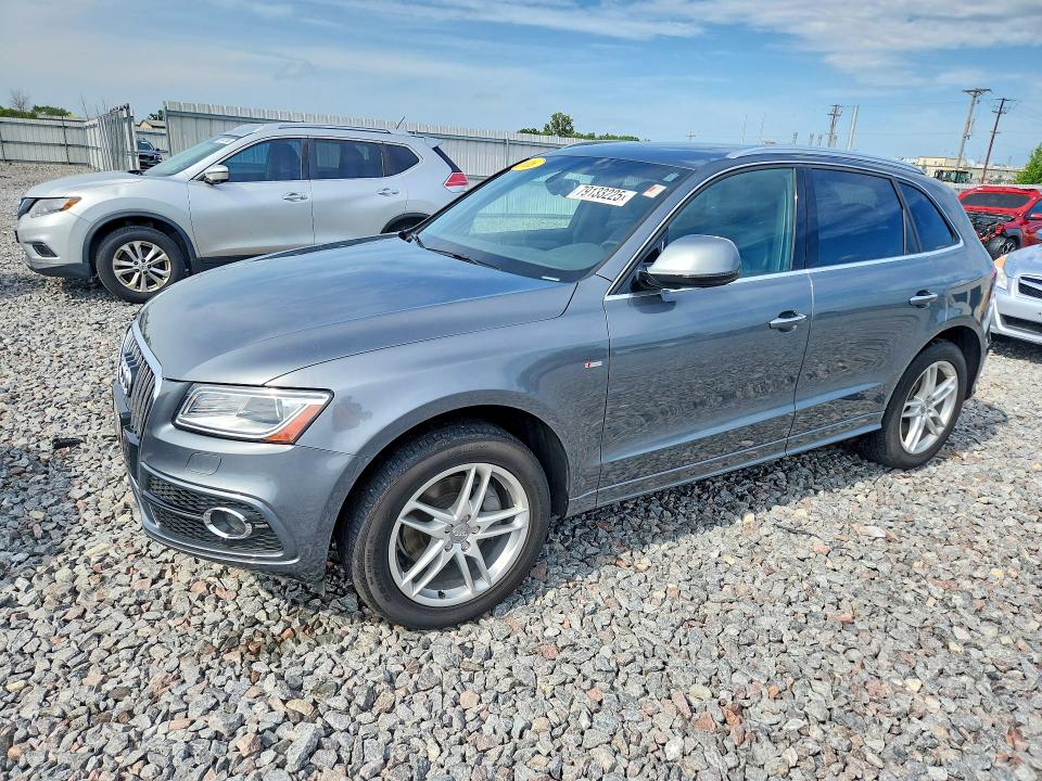 2016 Audi Q5 VIN WA1D7AFP4GA150473 COPART salvage auction — HAIL, Wi - Certificate Of Title, sold $4,950 on 2026-07-27 (photo 1)