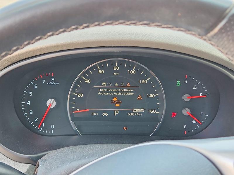 2020 Kia Sorento VIN 5XYPKDA53LG648232 COPART salvage auction — FRONT END, Nc - Salvage Certificate Of Title, sold $2,600 on 2026-07-27 (photo 9)