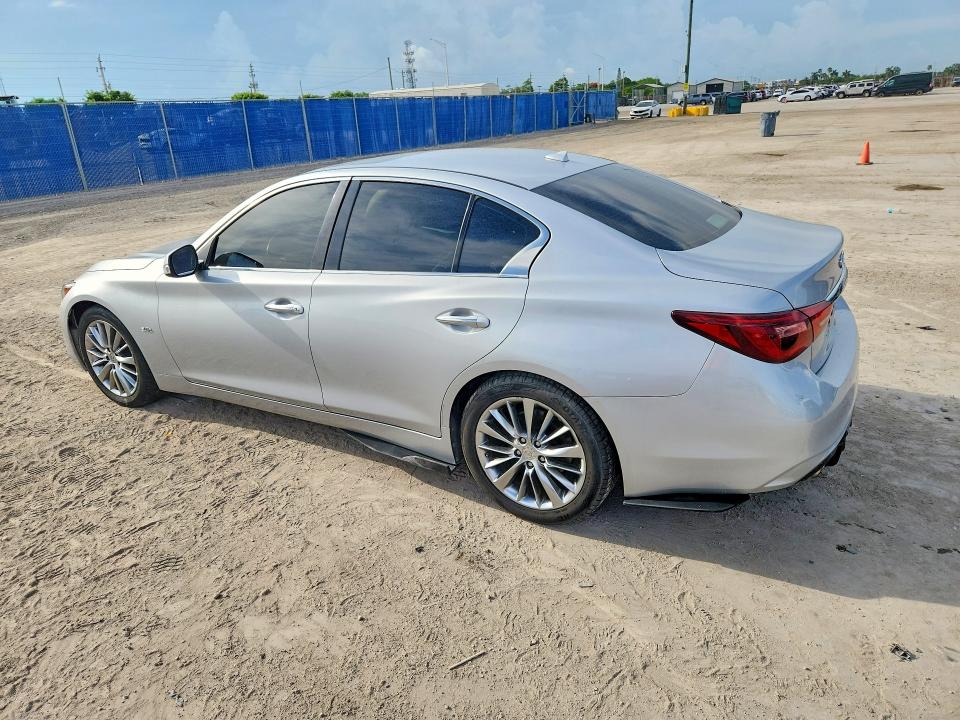 2018 Infiniti Q50 VIN JN1EV7AP5JM590642 COPART salvage auction — MECHANICAL, Fl - Certificate Of Title, sold $1,550 on 2026-07-08 (photo 2)