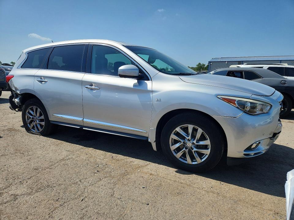 2014 Infiniti Qx60 VIN 5N1AL0MM4EC510023 COPART salvage auction — REAR END, PA - CERTIFICATE OF SALVAGE, sold $1,350 on 2026-08-01 (photo 4)